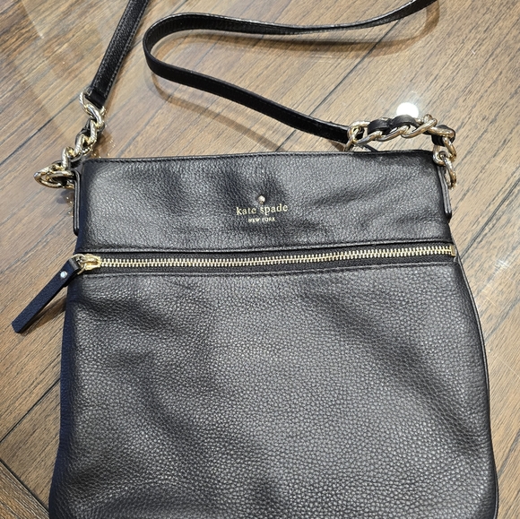 Kate Spade Black Leather Crossbag - Picture 6 of 6